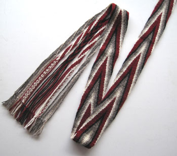 fingerwoven sash #29