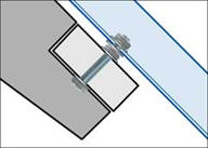 panel mounting bolt detail