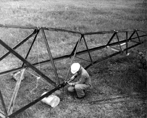 re-constructing tower 1978