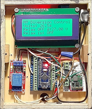Diversion contoller - installed